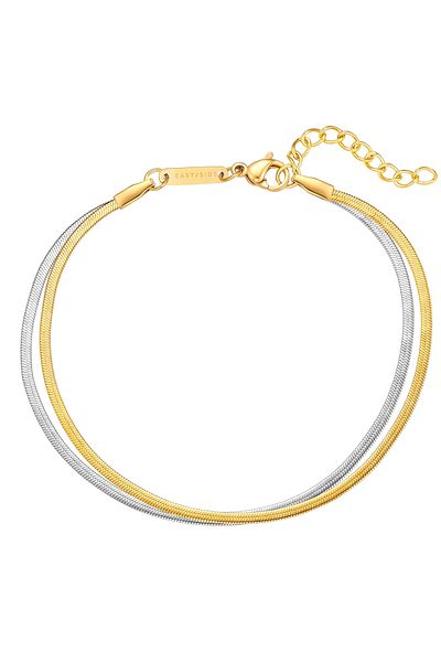 eastside Edelstahlarmband Armband Edelstahl bicolor