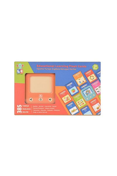 lets be child Tutorial Turkish and English Speaking Cards Blue