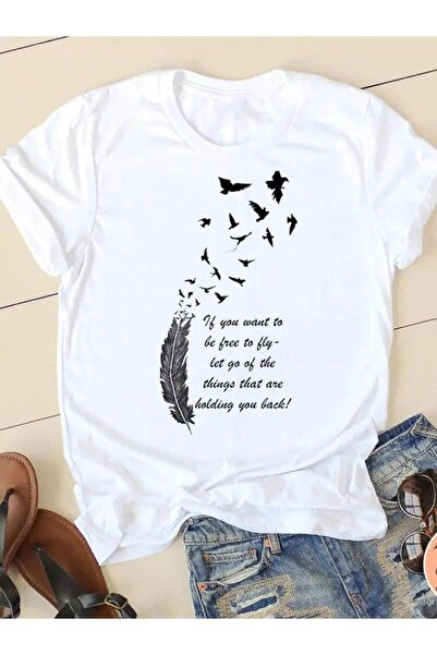 YUNAYT ΓΥΝΑΙΚΕΙΑ ΛΕΠΤΟΜΕΡΗ ΕΚΤΥΠΩΣΗ ΜΕΓΕΘΟΣ ΦΑΡΔΙ ΚΟΜΜΕΝΟ T-SHIRT ΠΟΔΗΛΑΤΟ