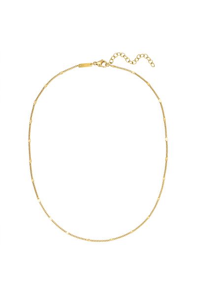 eastside Edelstahlhalskette Kette Edelstahl Gelbgold
