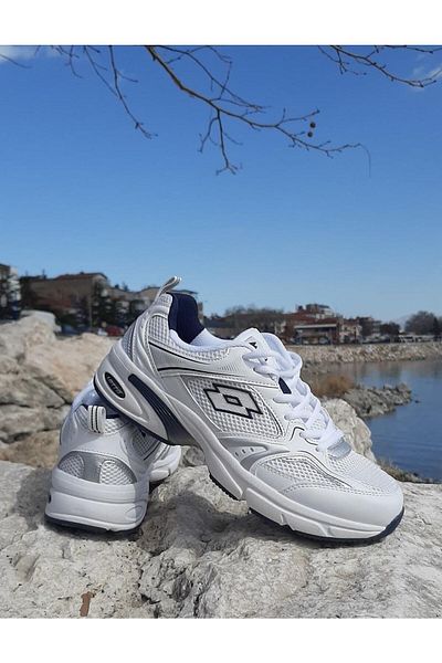 Lotto Athens White-navy Memory Orthopedic Light αθλητικά παπούτσια