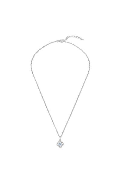 Rafaela Donata Silberhalskette Kette mit Anhänger Sterling Silber Spinell (synth.) blau