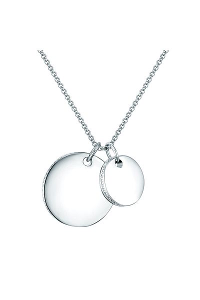 Lulu & Jane Modeschmuckhalskette Kette mit Anhänger