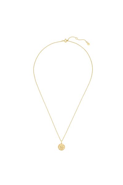 Glanzstücke München Silberhalskette Kette Mit Anhänger Sterling Silber Gelbgold Zirkonia Weiß