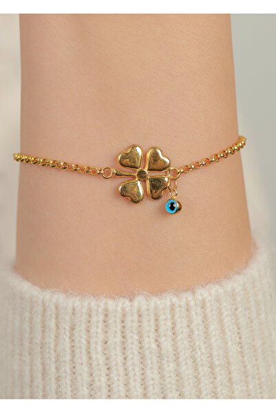 kuyumcu nurettin 3 gr (GRAM) Yonca Bileklik Künye  22 Ayar Altın