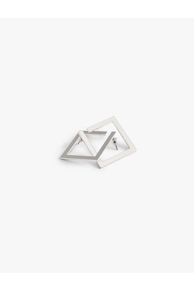 Koton Geometric Steel Earrings
