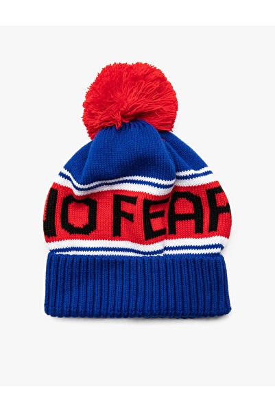 Koton Жіноча синя шапка 9KAK56080AA