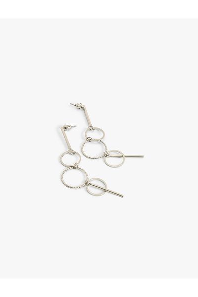 Koton Steel Earrings Geometric Dangle