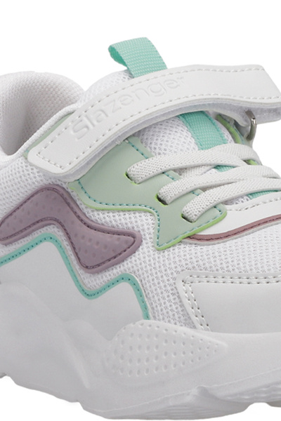 Slazenger Peso I Girls' Sneaker Shoes White / Lilac