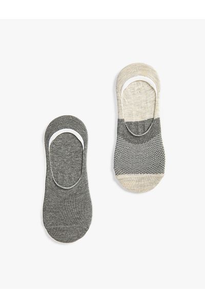 Koton Set of 2 Ballet Socks Patterned