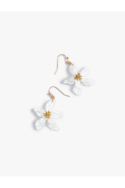 Koton Earring Flower Shaped Dangle