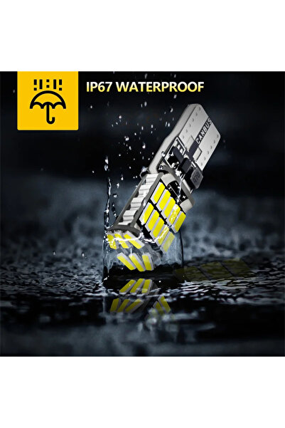 Choice 10pcs White 2/6/10/20/30 Pcs T10 W5W Led Canbus 168 194 Car Lights 6000K No Error 26SMD For Car Reve