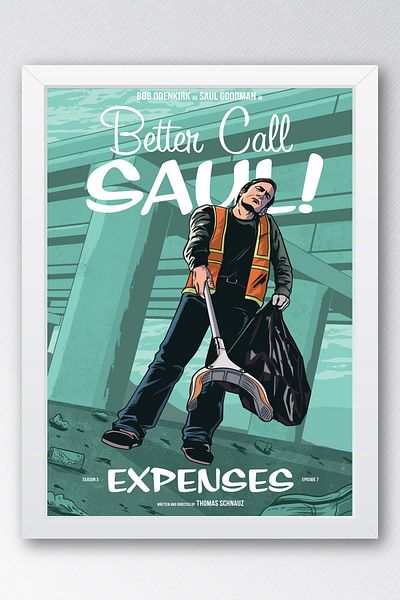 Saturn Pictură înrămată Better Call Saul - Pictură poster Saul Goodman