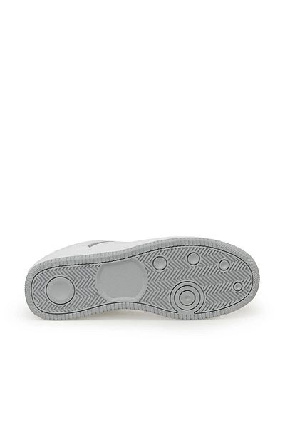 Kinetix Enner Pu Unisex Sports Shoes - White/Grey, 36-40