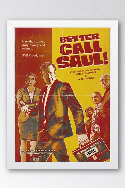 Saturn Pictură înrămată Better Call Saul - Pictură poster Saul Goodman
