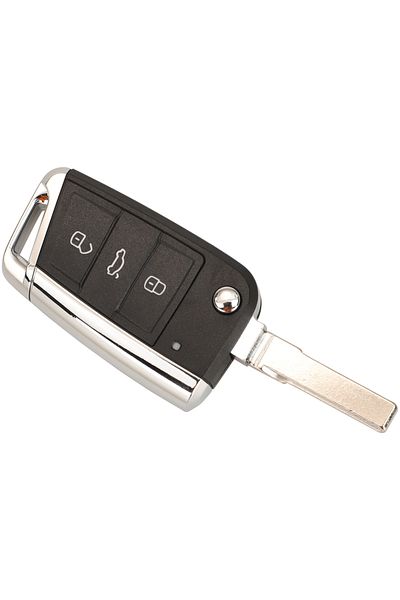 jingyuqin E Type Hu66 Remote Car Key Case Shell For Volkswagen Vw Golf 7 Beetle Jetta Bora Passat Po