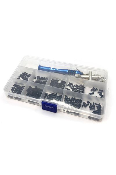 YSIDO M2 M2.5 M3 Screw Fastener Kit Cross Sleeve Hex Wrench Swing Arm Pin Screws WLtoys 144001 124016 1...