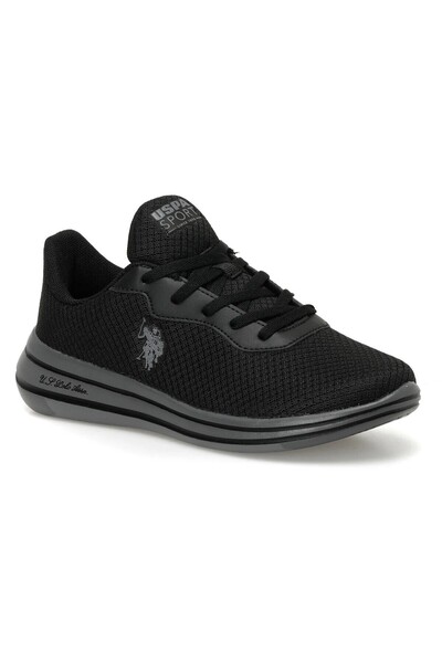 U.S. Polo Assn. U.S.POLO ASSN. 3W HERA 3PR UNISEX SPOR AYAKKABI SIYAH Siyah
