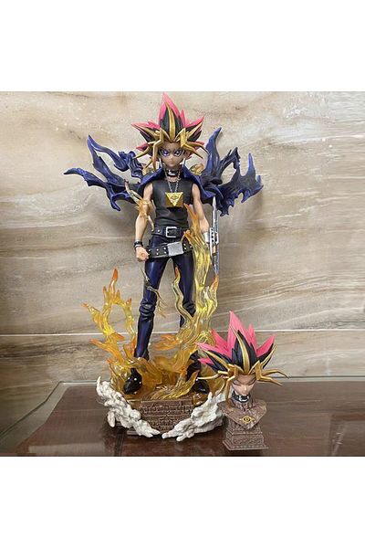 Choice With Box 28cm Yugi Muto Figure Dark Game Dimensional Figurine Duel Monsters Action Figures 28cm Pvc