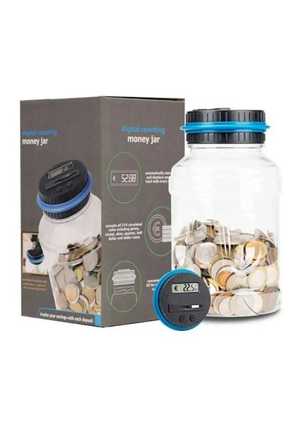 Choice Euro Intelligent Counting Coin Bank Bucket Coin Storage Coin Storage Box Pound Dollar Euro Coin Coun