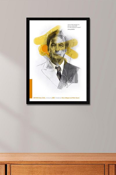 Saturn Pictură înrămată Better Call Saul - Pictură poster Saul Goodman