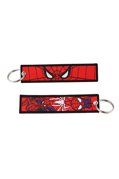 Choice 2 Movie Cool Things Embroidery Key Fobs Key Tag Keychains For Car Motorcycles Keys Holder Keyring F.