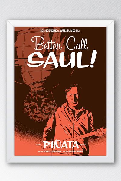 Saturn Pictură înrămată Better Call Saul - Pictură poster Saul Goodman