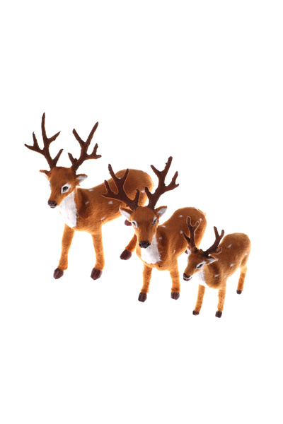 Choice 15cm New Christmas Simulation Plush Reindeer Xmas Elk Plush TOY New Ye...