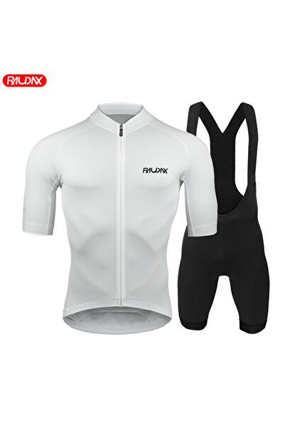 Choice طقم ركوب الدراجات M Raudax Team 2024 للرجال صيفي بأكمام قصيرة طقم جيرسي ركوب الدراجات MTB Maillot Ropa Ciclismo