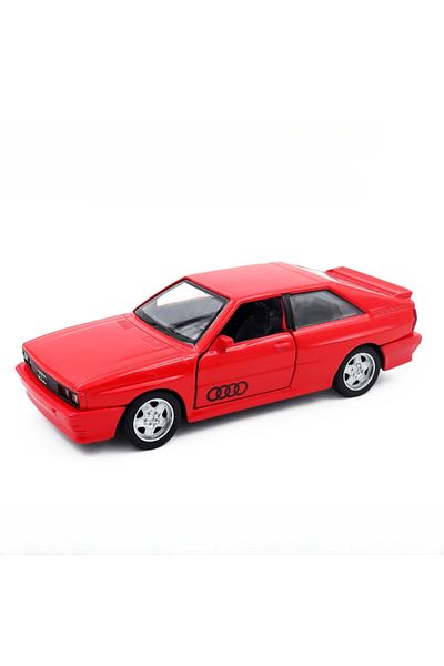 Choice Red 1:36 Audi Quattro 1980 Alloy Car Models Toy Diecasts Vehicles Model Doors Opened Pull Back Sport