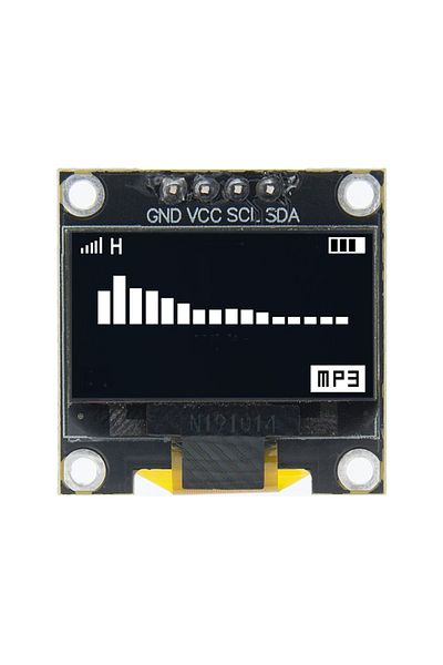 Choice New-white 0.96 Inch Iic Serial 4pin White/blue/yellow Blue/yellow Oled Display Module 128x64 12864 L