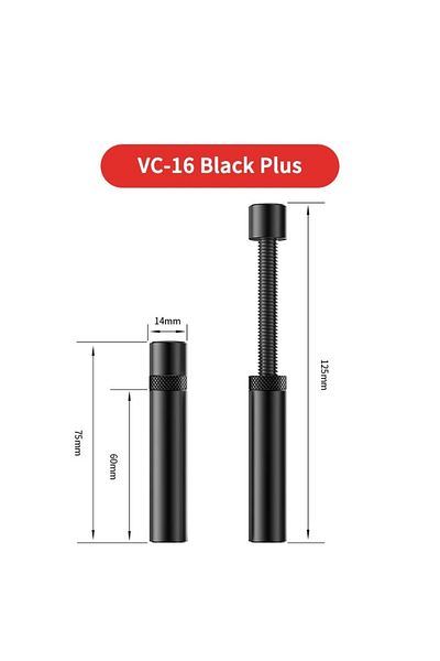 TEUCER Vc-16 Plus-bk Vc-16 Graphics Card Brace Gpu Support Bracket Universal Video Card Support Adju