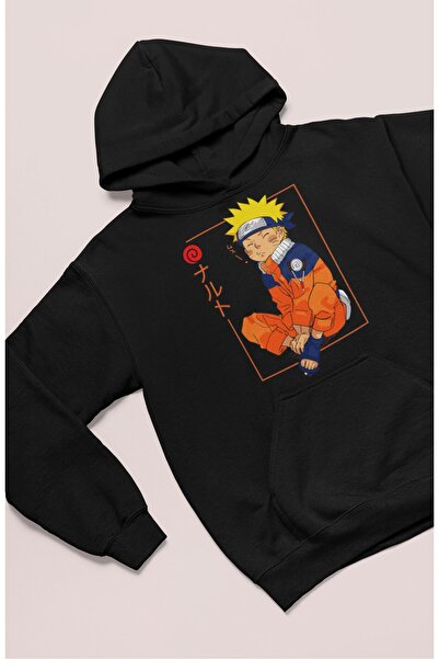 Fuddy Moda Naruto EX2 Štampano Unisex Oversize kroj Sa kapuljačom Dukserica