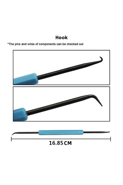 Choice 6pcs Desoldering Aid Tool PCB Cleaning Repair Tool Soldering Aid Assist Tools Set Circuit Board S...