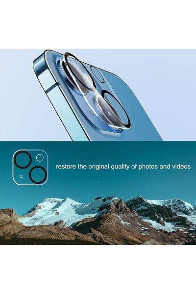 Choice For Iphone 15 3pcs Camera Lens Protector Cover For Iphone 15 Pro Max 14 Plus 13 Mini 12 11 15pro 14p
