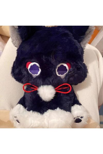 Choice Genshin Game Anime Figure Doll Fluffy Cat Plushie Toy Impact Wanderer Pet Scaramouche Cat Toy Cos...