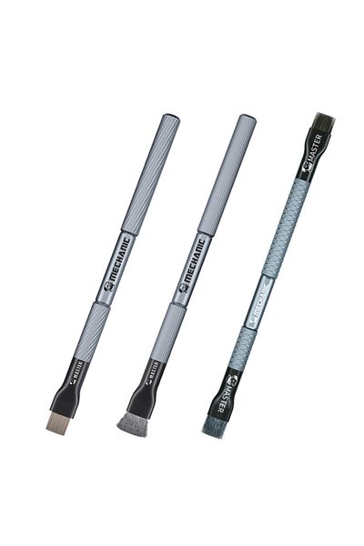 Choice 3pcs Mix Brush Mechanic Motherboard Cleaning Brush Dust Cleaning With Replacement Head Cellphone Chi