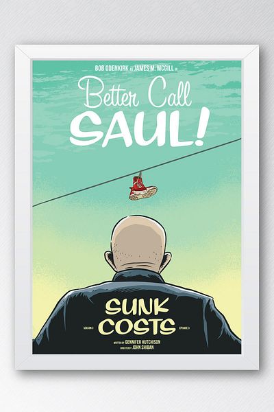 Saturn Pictură înrămată Better Call Saul - Pictură poster Saul Goodman