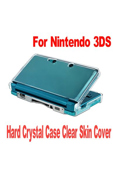 ALLOYSEED 1pcs Crystal Clear Hard Skin Case Cover Protection For Nintendo 3ds N3ds Console Durable Hard Poly C