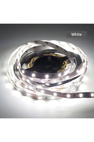 YTDMEN 5m 2835 Waterproof White DC 12 V Volt LED Strip Light 2835 Waterproof Strip 5M 60LED/M RGB Warm Whit