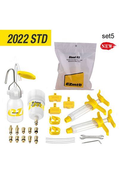 Choice 2022 STD Bicycle Hydraulic Disc Brake Oil Bleed Kit Tools Ezmtb 2022 PRO For SHIMANO, SRAM, Avid, MA