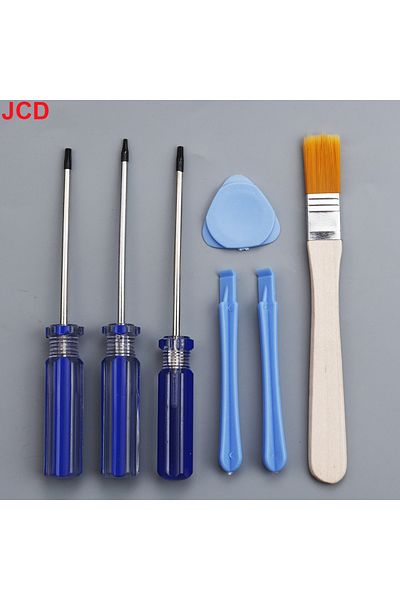 JCD Blue For Xbox One 360 Ps3 Ps4 Ps5 Series Screw Driver Torx T6 T8 T10 Security Screwdriver Tamper