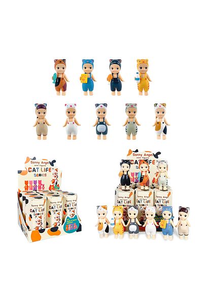 Choice Cat Blind Box Sonny Angel Cats Life Action Figures Toys Ornaments Dolls For Fans Children Christm...