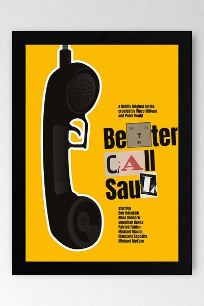 Saturn Pictură înrămată Better Call Saul - Pictură poster Saul Goodman