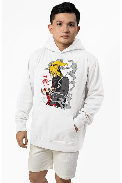 Fuddy Moda Φούτερ με κουκούλα Unisex Deidara, Φούτερ με κουκούλα με θέμα Naruto Anime