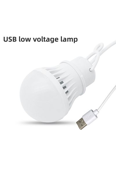 YTDMEN 3w 3/5/7w Usb Lamp Bulb 5v Portable Camping Lantern Lamp Led Usb Power Reading Book Light For Outdoo