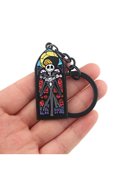 Choice 1 LT1121 The Nightmare Before Christmas Pendant Car Keychains backpack Key Chain Keyring Key Holder.