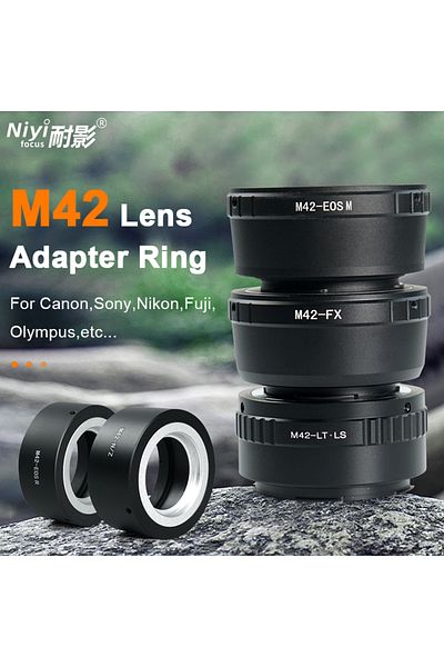 Choice M42-l M42 Camera Lens Adapter Convertor For M42 Mount Lens To Sony E Canon Eosr Ef Eosm Nikon F Z Fu