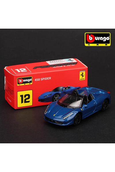 Choice 458 سبايدر Bburago Ferrari Series Multiple Styles Laferrari Micro High Precision Model Car Model Col