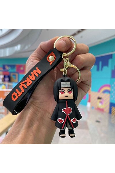 Choice 03 Naruto Keychain Anime Figure Haruno Sakura Hatake Kakashi Gaara Uzumaki Naruto Pvc Pendant Key Ri